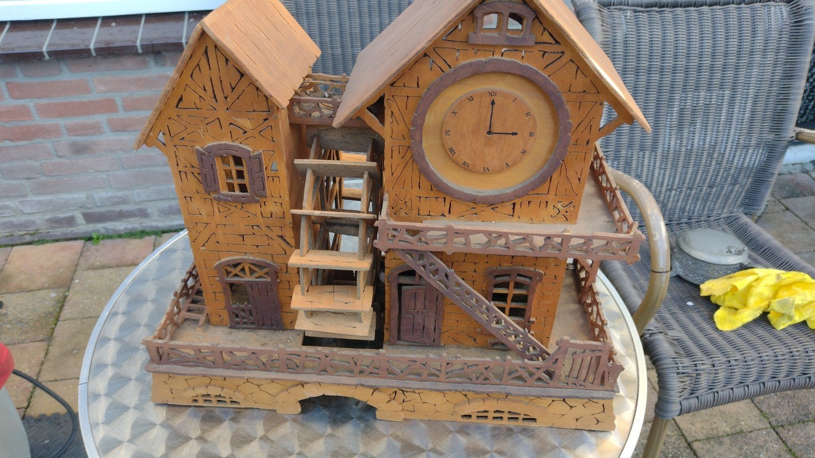 handgemaakte watermolen, Ophalen of Verzenden, Zo goed als nieuw, Groter dan 1:32