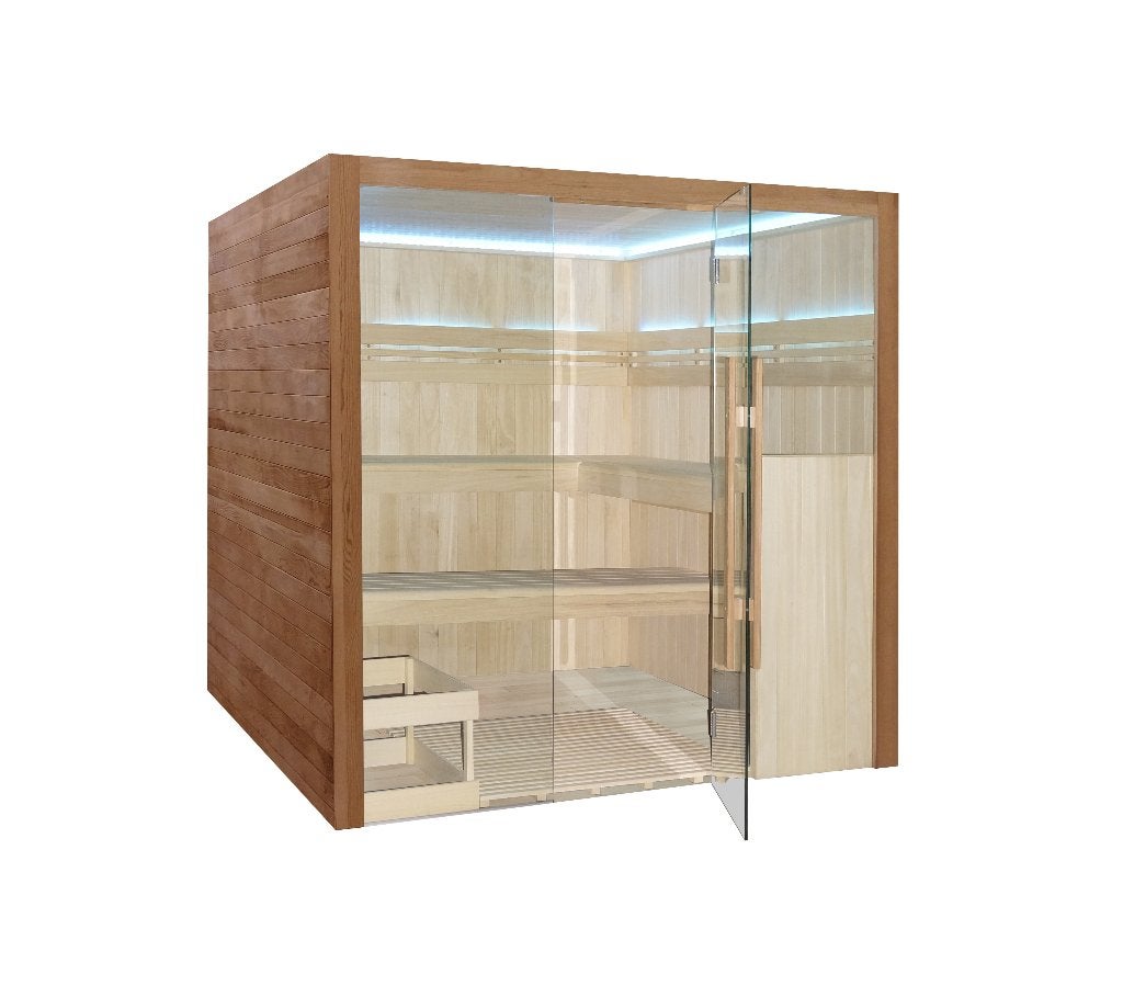 Interline Royal Deluxe Sauna showmodel incl. oven, Ophalen of Verzenden, Overige typen