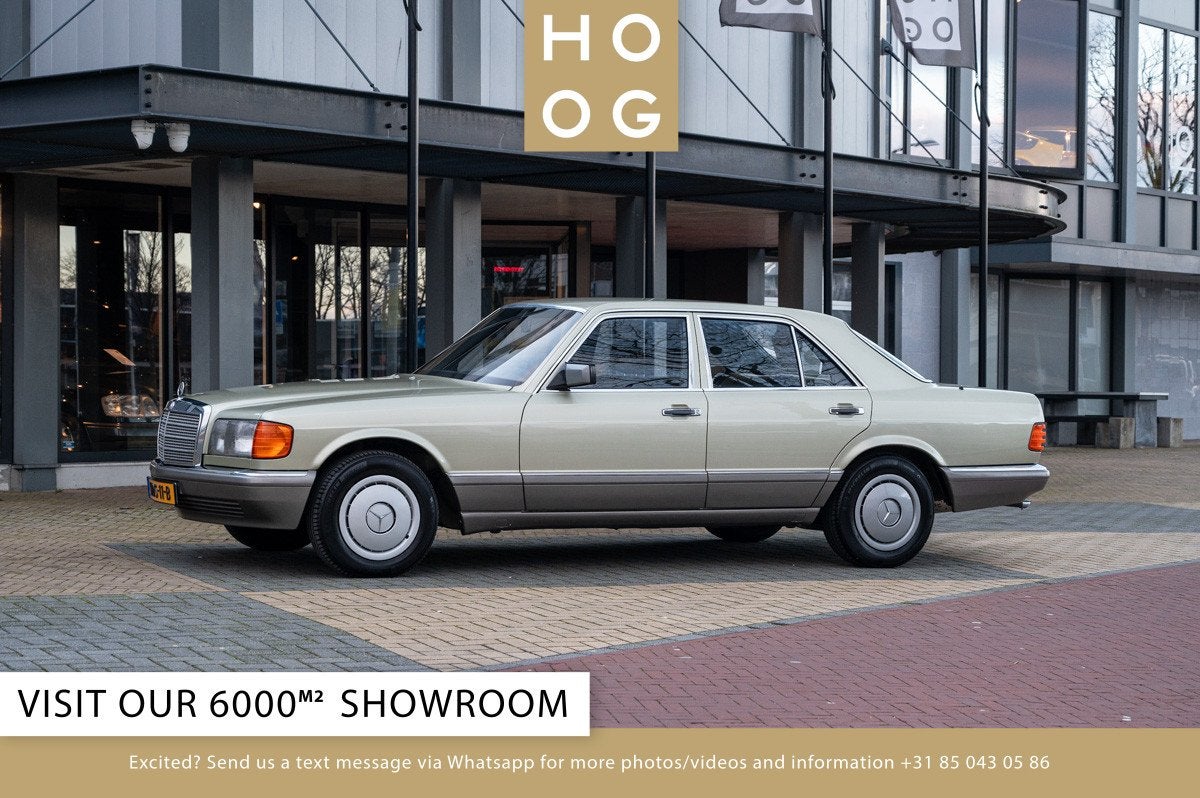 Mercedes-Benz S-Klasse 260 SE (bj 1986, automaat), Auto's, Mercedes-Benz, Automaat, Stof, Gebruikt, Overige kleuren