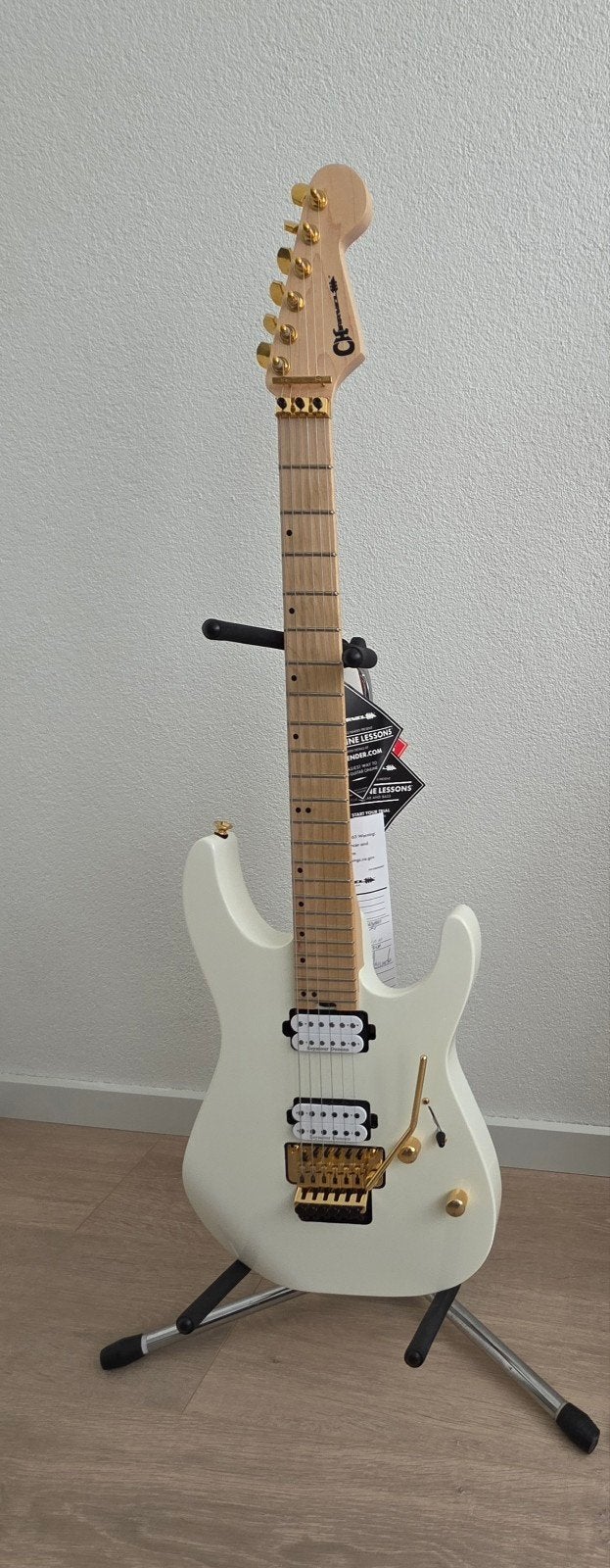 Charvel Pro Mod DK24 HH FR - Snow White, Ophalen, Zo goed als nieuw, Solid body, Overige merken