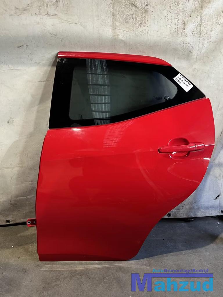TOYOTA AYGO B40 Rood 3P0 Links achter deur portier 2014+, Info@toyota.co.jp, Gebruikt, Deur, Toyota Motor Corporation
