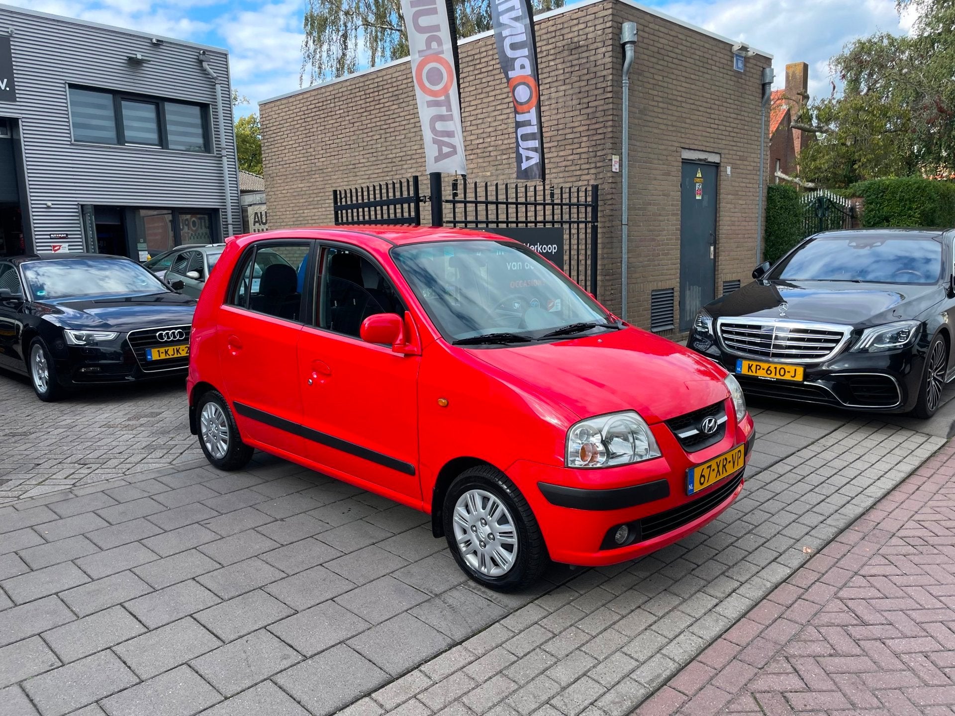 Hyundai Atos 1.1i Dynamic Cool 2e Eigenaar! Trekhaak Airco N, Auto's, Voorwielaandrijving, 31 €/maand, 4 cilinders, Origineel Nederlands