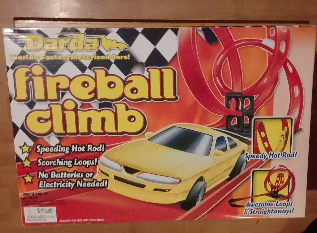 Darda Fireball Climb - Rare Unopened Boxed Set, Kinderen en Baby's, Speelgoed | Racebanen, Overige merken, Racebaan, Verzenden