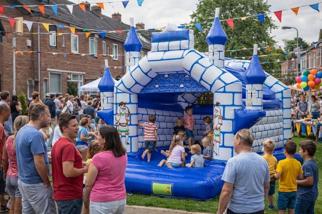 Springen als een echte ridder in het Blauwe Kasteel!, Ophalen, Zo goed als nieuw, Overige