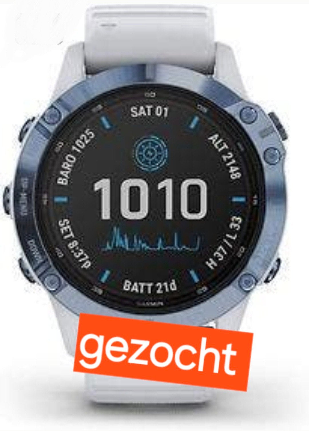 Garmin fenix 7 sapphire, Ophalen, Zo goed als nieuw, Zwart, Android