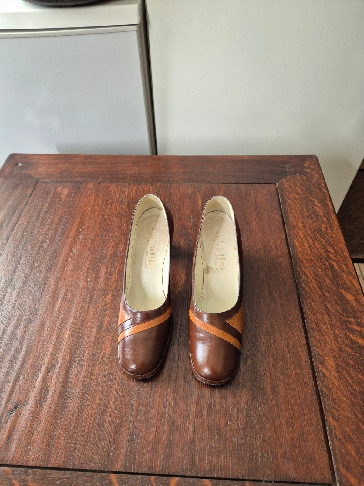 schoenen, mt.38, Sabatini, Bruin, Instappers, Ophalen of Verzenden, Zo goed als nieuw