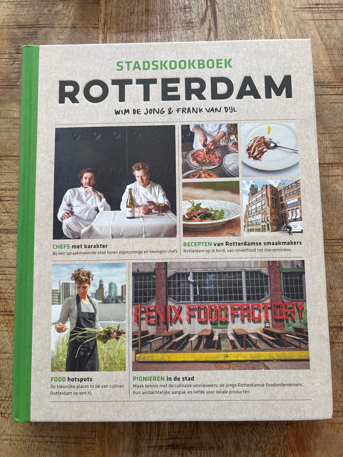 Stadskookboek Rotterdam - Wim de Jong & Frank van Dijl, Boeken, Ophalen of Verzenden, Zo goed als nieuw, Overige gebieden, Voorgerechten en Soepen
