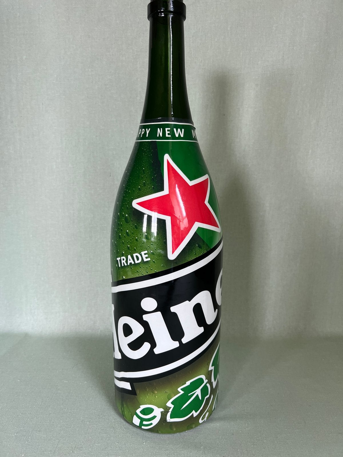 Heineken Millennium fles 3 liter - Happy New Millennium, Ophalen of Verzenden, Zo goed als nieuw, Gebruiksvoorwerp