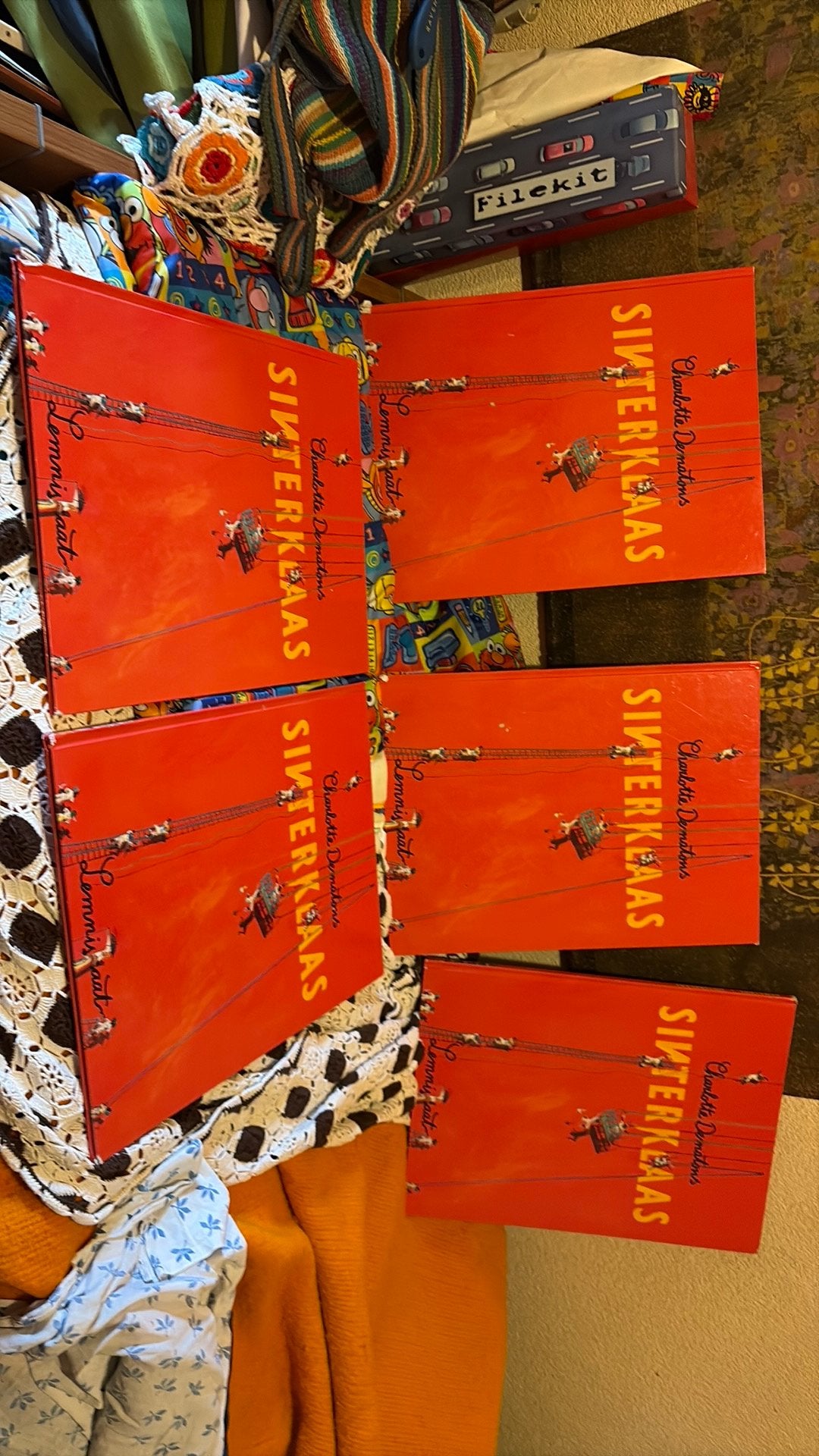 5 x giga uitboering sinterklaas charlotte dematons 2 e druk, Ophalen of Verzenden, Gebruikt