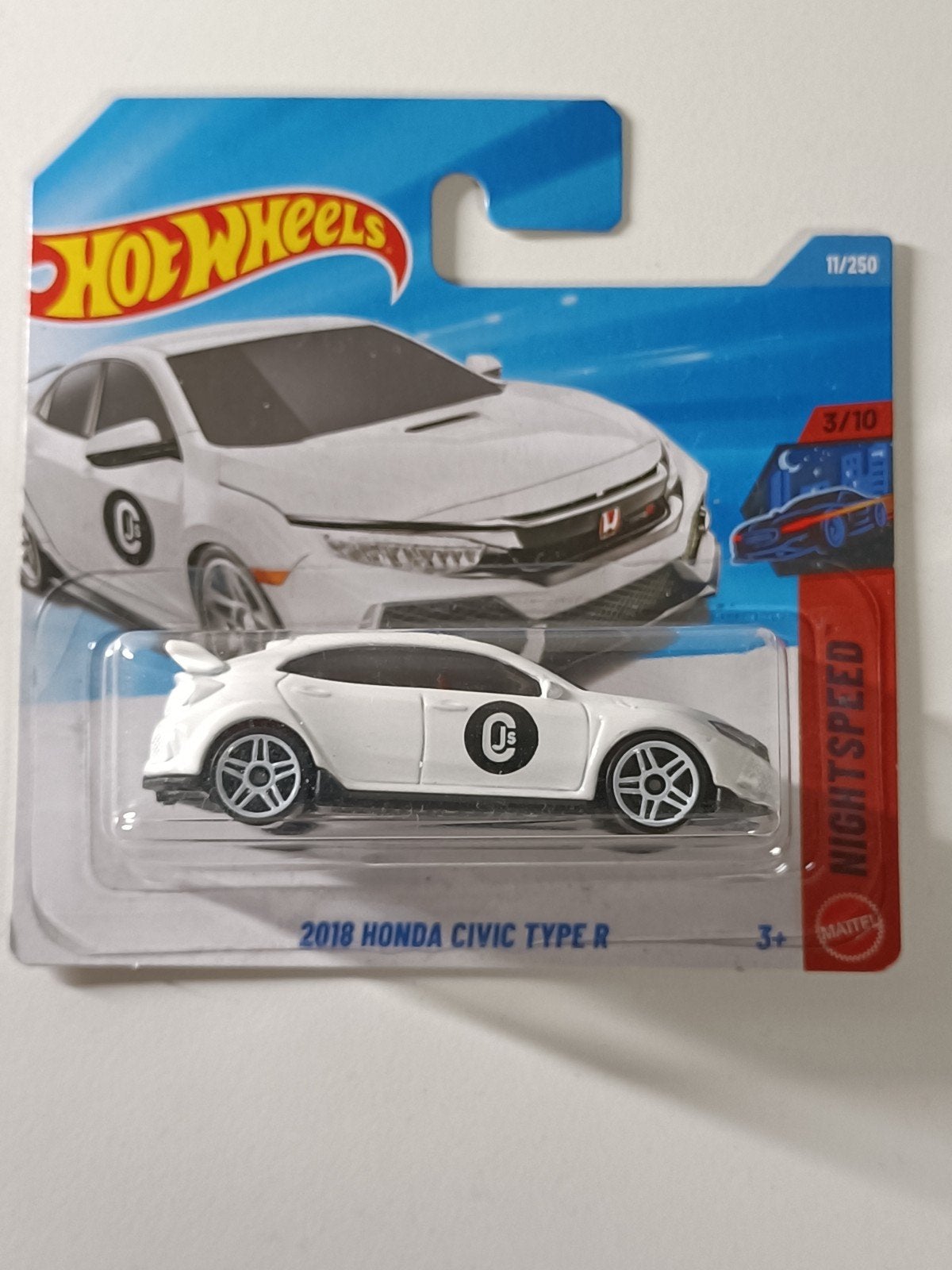 Hot Wheels 2018 Honda Civic Type R - Nieuw in verpakking, Ophalen of Verzenden, Nieuw
