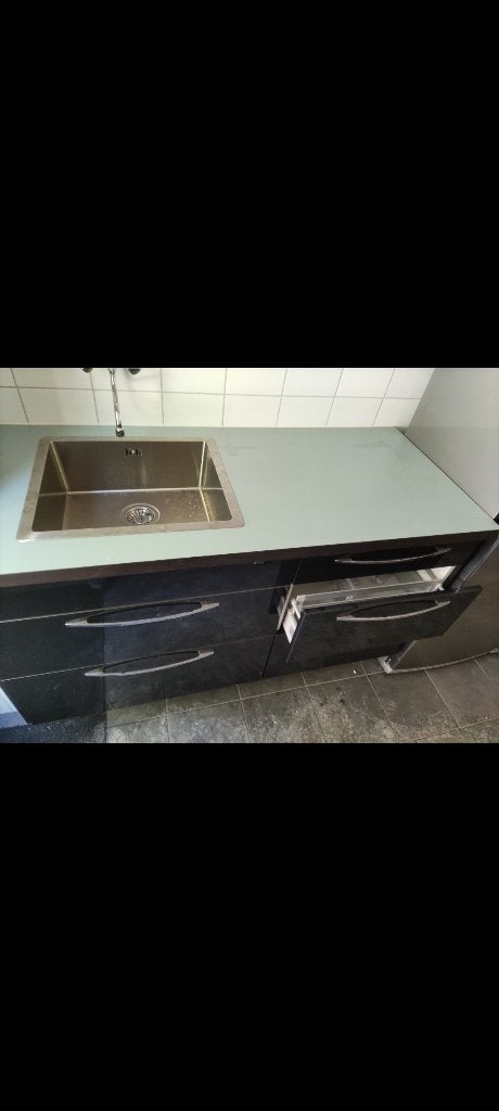 Keuken, Ophalen of Verzenden, Zo goed als nieuw, Zwart