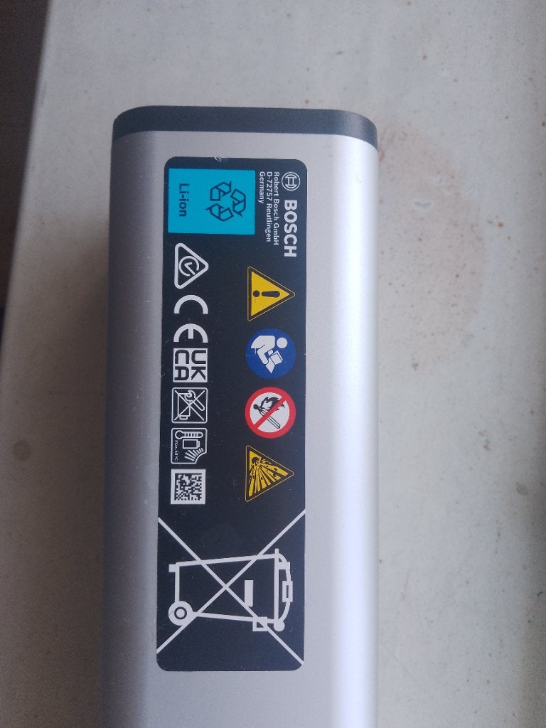 Bosch PowerTube 800 E-bike Accu, Ophalen of Verzenden, Gebruikt