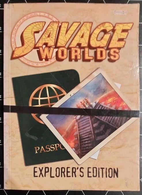 Savage Worlds Explorer's Edition (10010), Boeken, Hobby en Vrije tijd, Gelezen, Overige onderwerpen, Ophalen of Verzenden