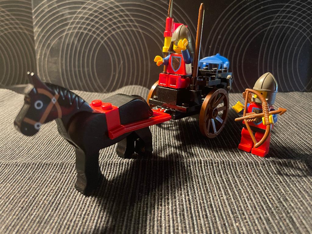 Lego 6022 Horse Cart, Compleet, Gebruikt, Lego, Ophalen of Verzenden