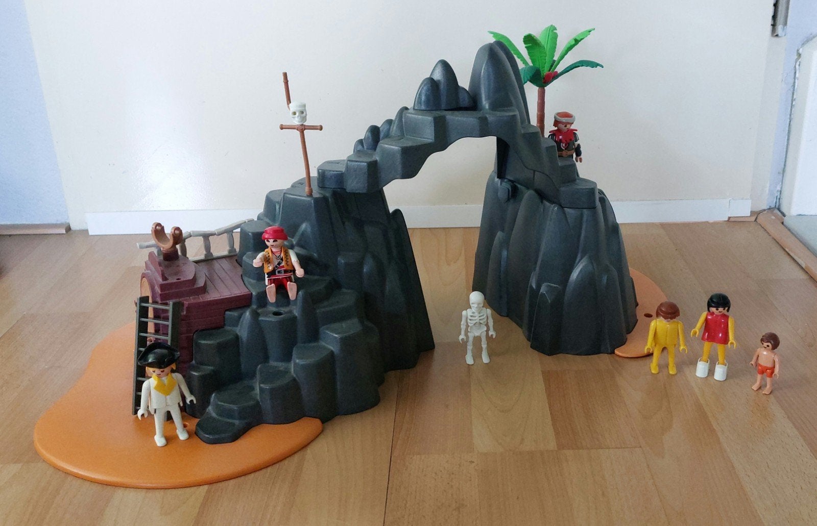 Playmobil Pirateneiland met schatkist en figuren, Ophalen, Gebruikt, Jongen of Meisje