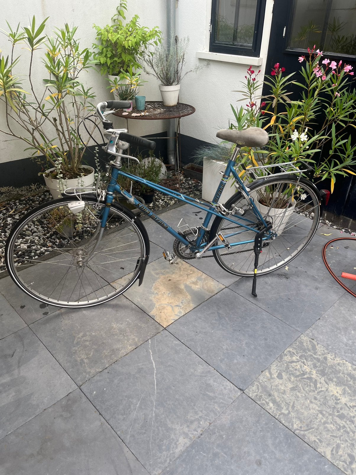 Blauwe koga miyata fiets, 47 tot 51 cm, Ophalen, Trommelrem