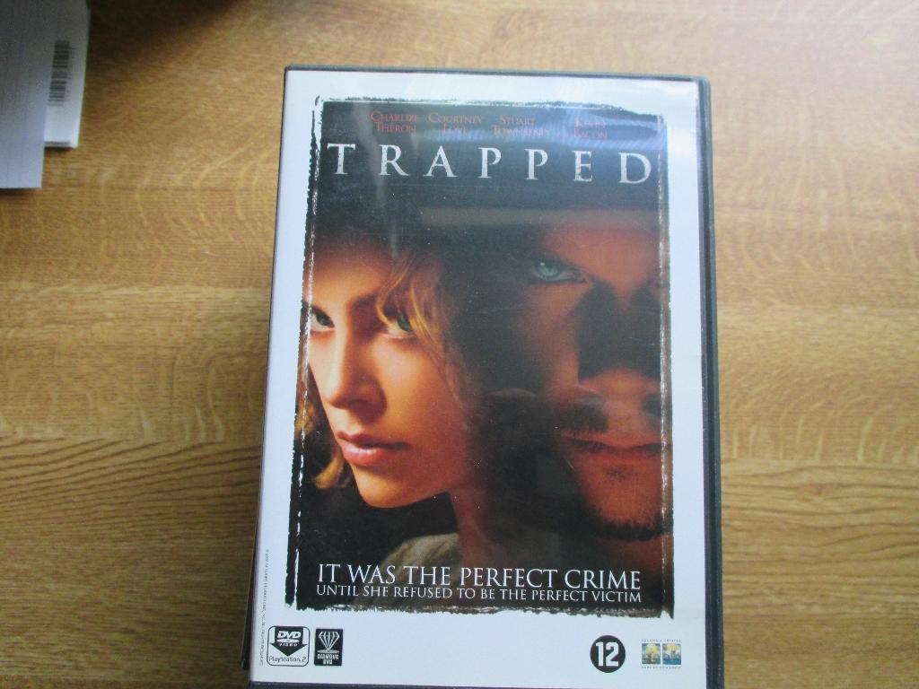 charlize theron-kevin bacon: trapped (15), Alle leeftijden, Verzenden, Zo goed als nieuw