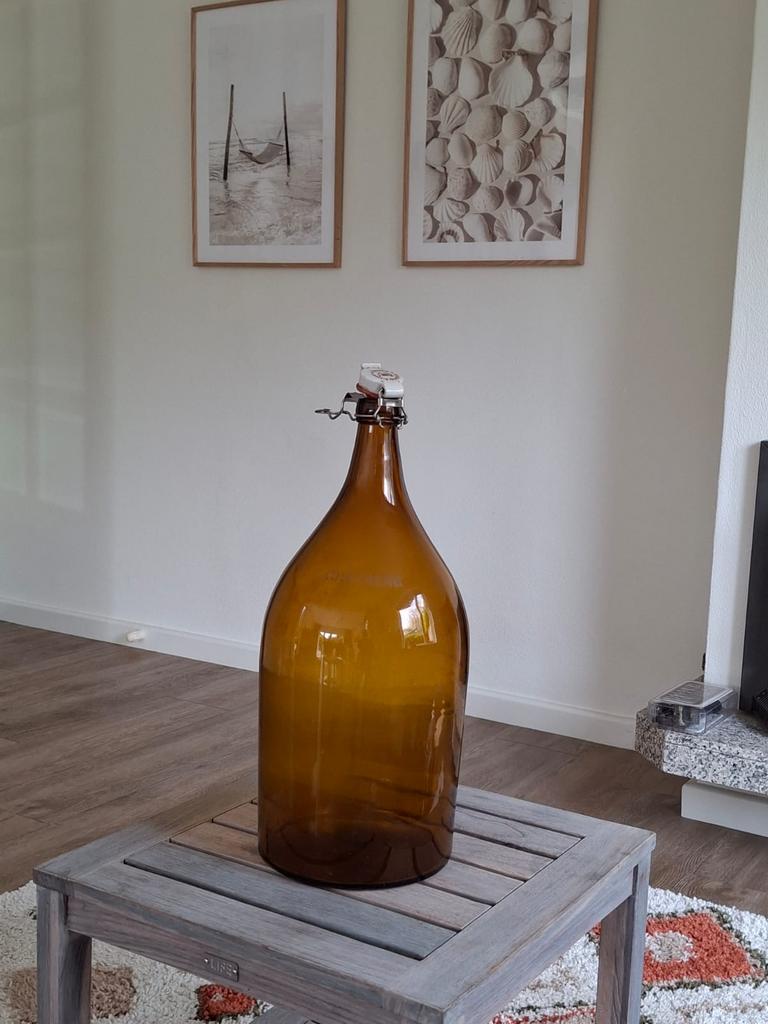 Vintage Gräsberg Bierfles - Decoratieve Fles met Beugeldop, Ophalen