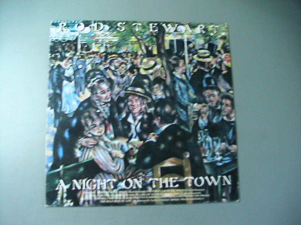 LP Rod Stewart - A night on the town, Verzenden, LP