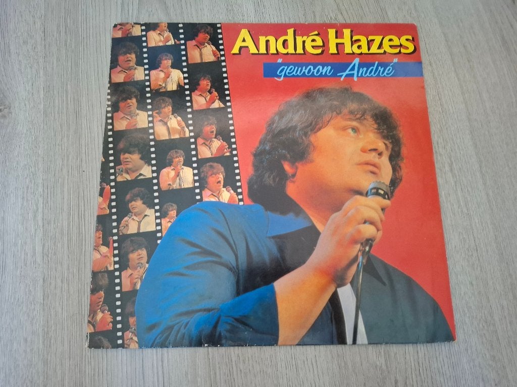 LP André Hazes – Gewoon André. (1981), LP, Gebruikt, Ophalen of Verzenden, Levenslied of Smartlap