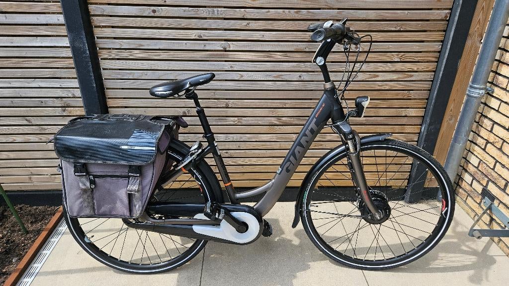 Giant Ease-E+ 1 dubbele accupack Black met defect, 47 tot 51 cm, Ophalen, Zo goed als nieuw, Giant
