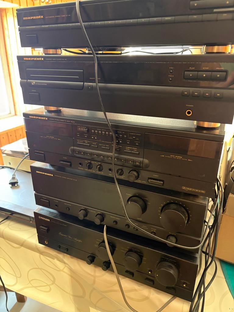 Vintage Marantz : Versterker, Cassettedeck, CD-speler, Tuner, Audio, Tv en Foto, Stereo-sets, Overige merken, Gebruikt, Cassettedeck