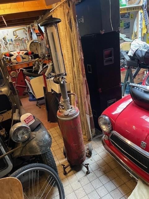 2-takt brommer benzine pomp uit 1960, Fietsen en Brommers, Ophalen, Gebruikt, Overige typen, Onbekend