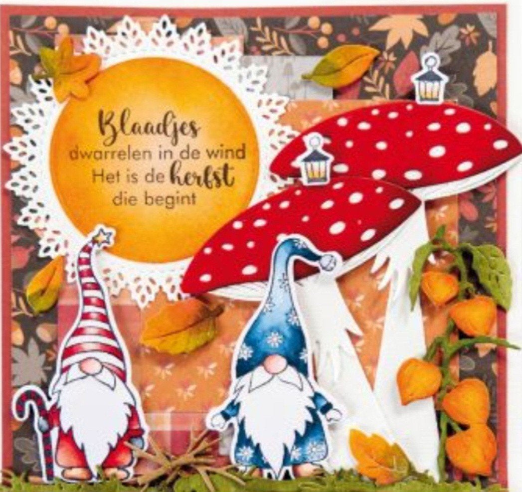Nieuw  Snijmal frame bladmotief/ herfst, Ophalen of Verzenden, Zo goed als nieuw, Overige thema's, Pons of Mal