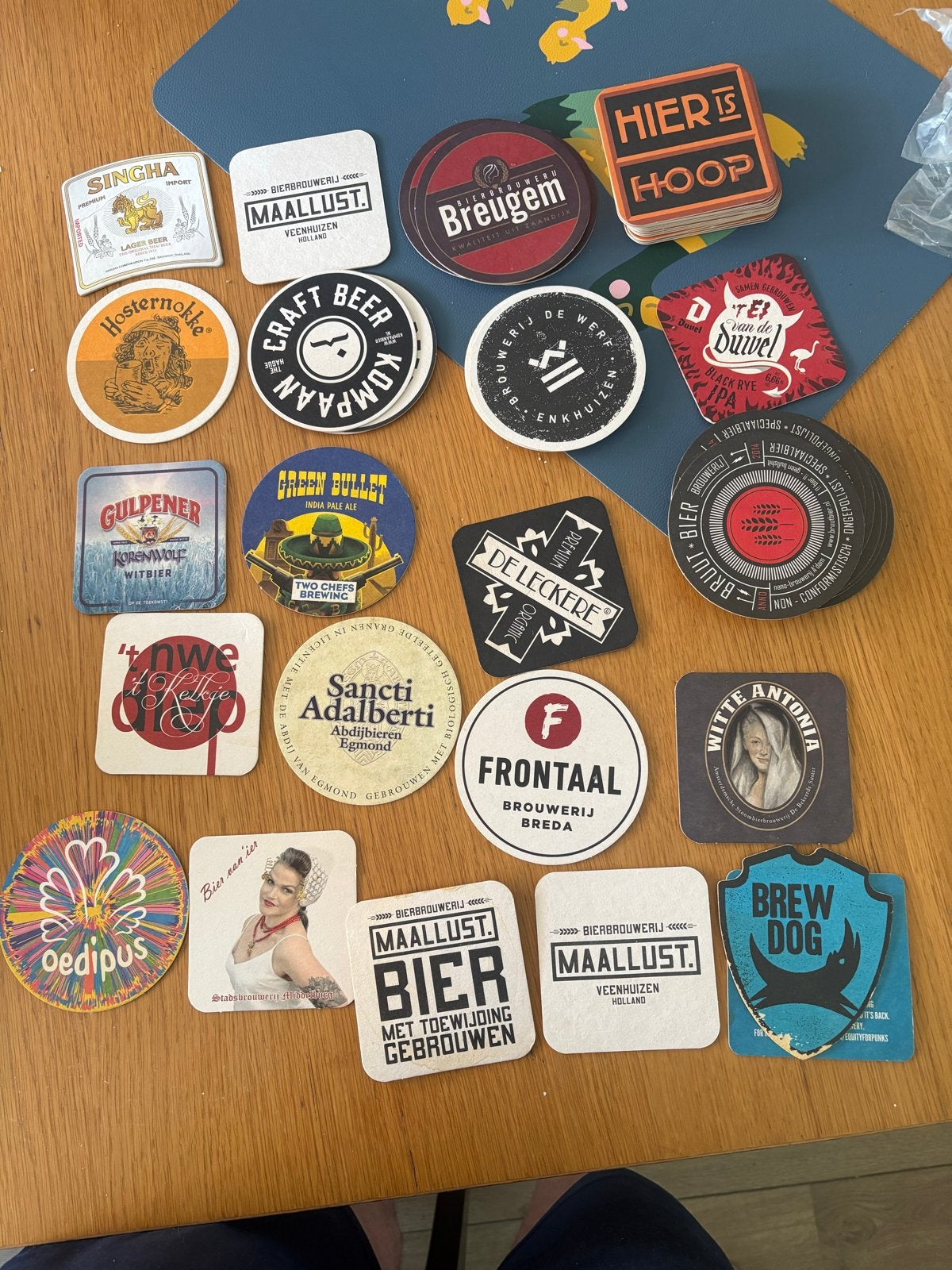 Bierviltjes, Ophalen of Verzenden, Gebruikt, Viltje(s), Overige merken