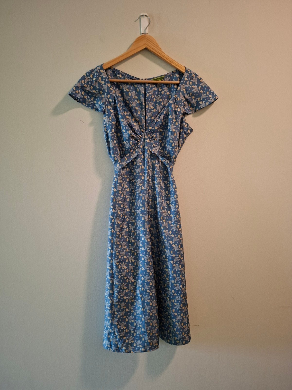 Oilily lichtblauwe zijden jurk, maat 38, Maat 38/40 (M), Oilily, Blauw, Ophalen of Verzenden