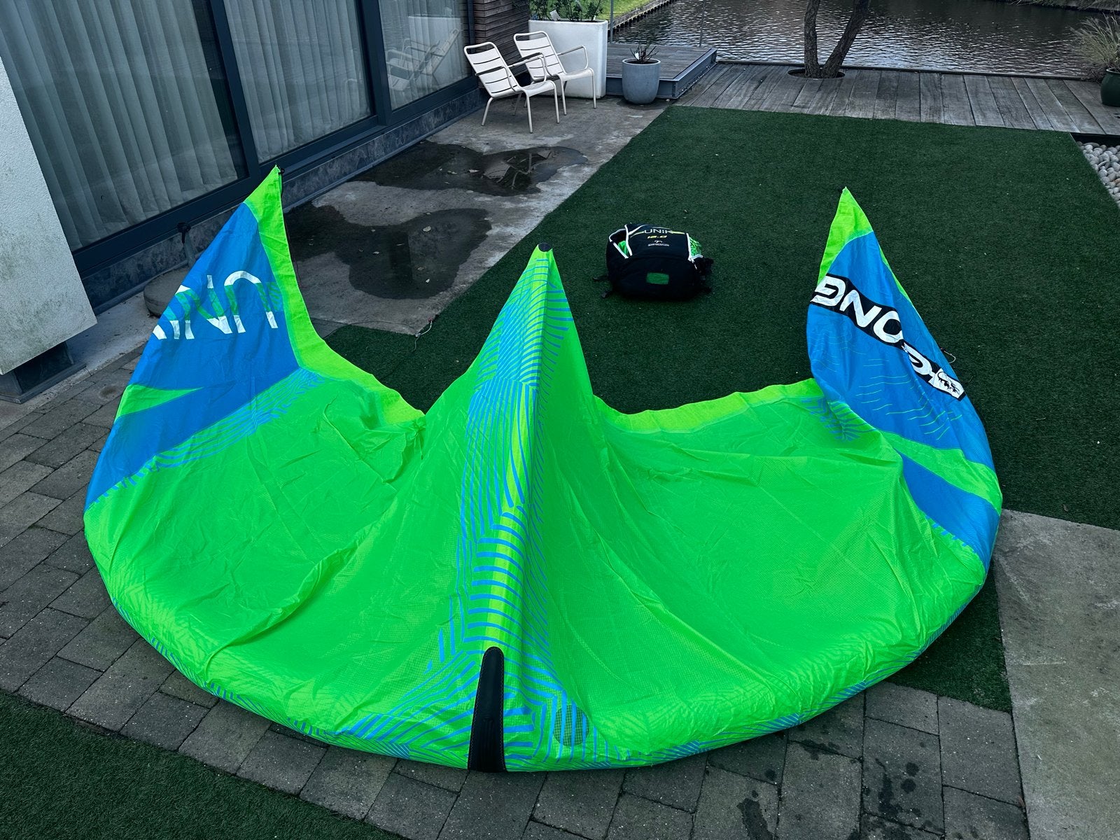 Gong Kite Uniek V2 2020 - Ideaal voor beginners en gevorderd, Ophalen, Zo goed als nieuw, Overige typen