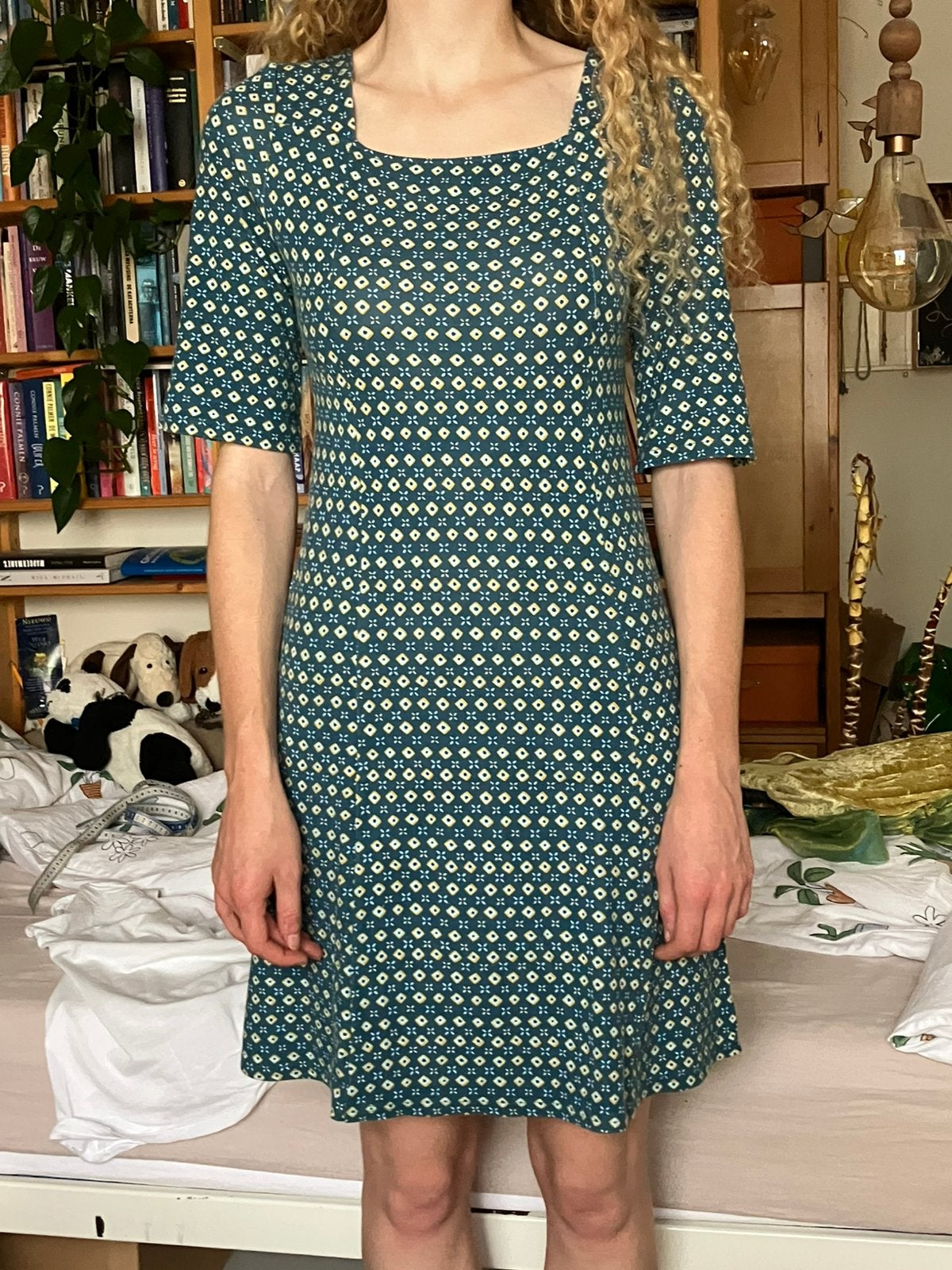 Jurk Tuniek Tuniekjurk Surkana mt M, Kleding | Dames, Ophalen of Verzenden, Zo goed als nieuw, Maat 38/40 (M), Boven de knie