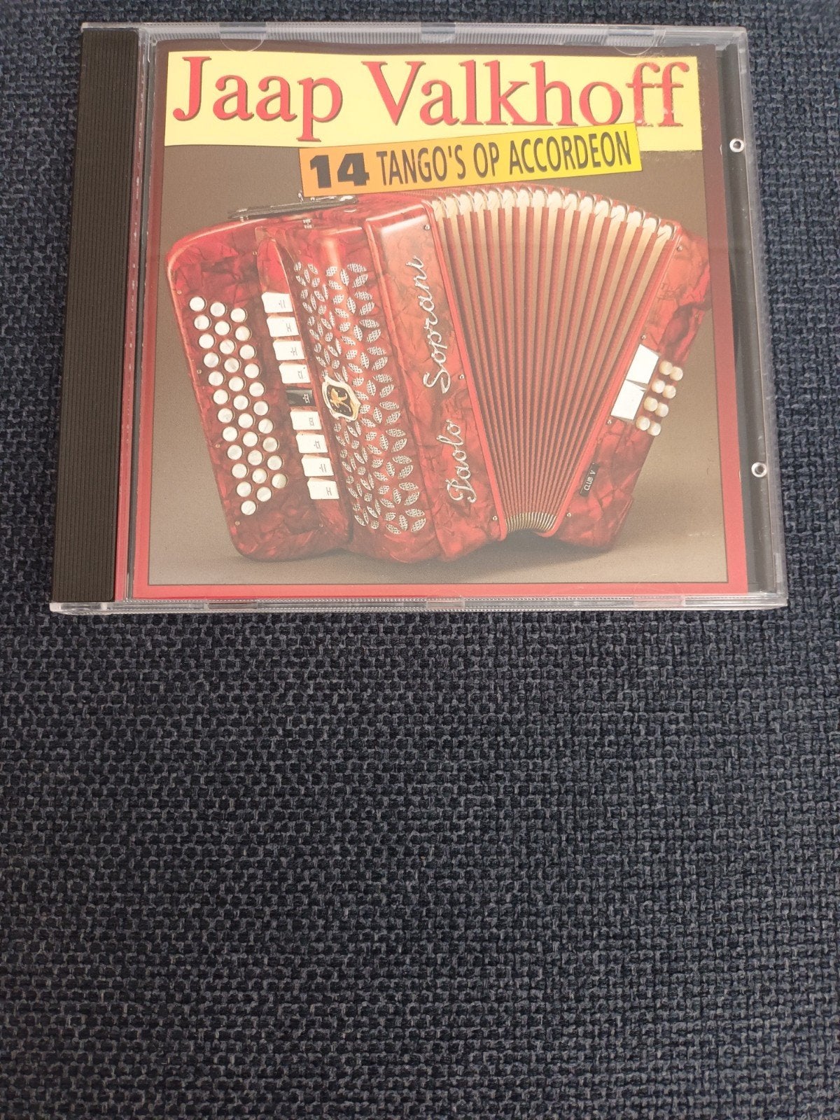 JAAP VALKHOFF / 14 TANGO'S OP ACCORDEON --, Ophalen of Verzenden, Zo goed als nieuw