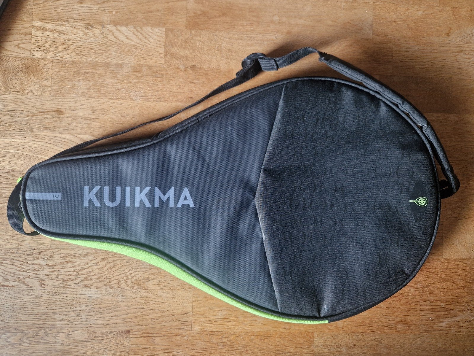Kuikma Padel Racket Hoes - Zwart/Groen, Ophalen of Verzenden, Gebruikt, Tas, Overige merken
