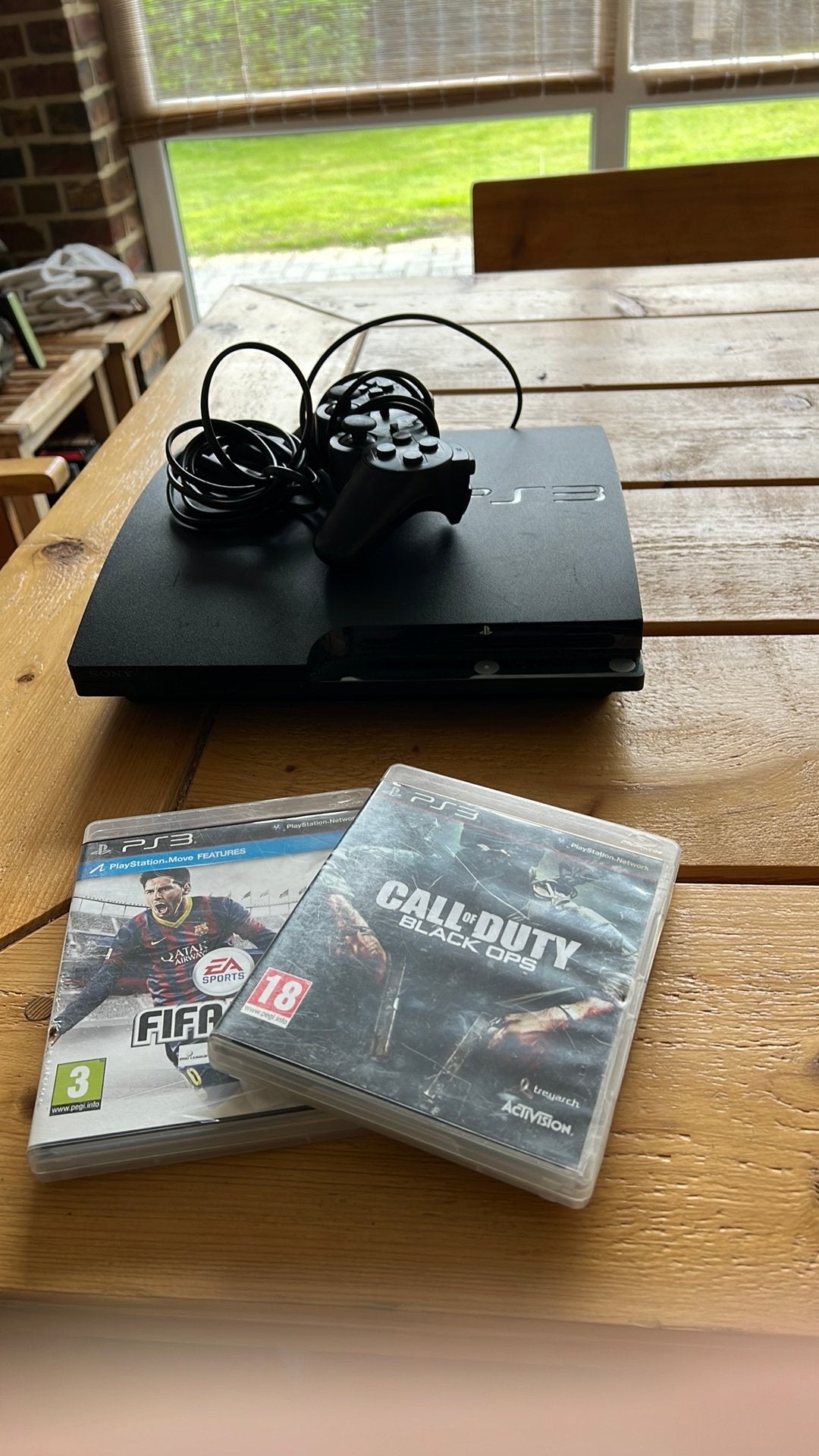 Playstation 3 met spellen, Spelcomputers en Games, Ophalen, Zo goed als nieuw, Met 1 controller, Slim