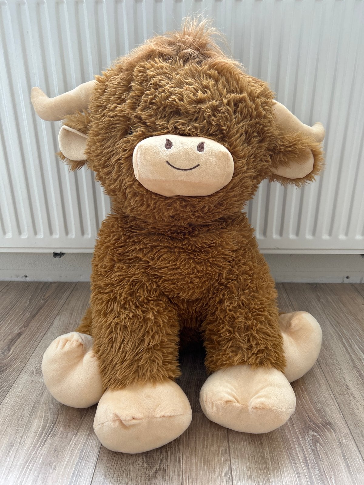 Grote, zachte knuffel os van 55cm - Perfect om te knuffelen, Ophalen, Overige merken, Overige karakters, Zo goed als nieuw