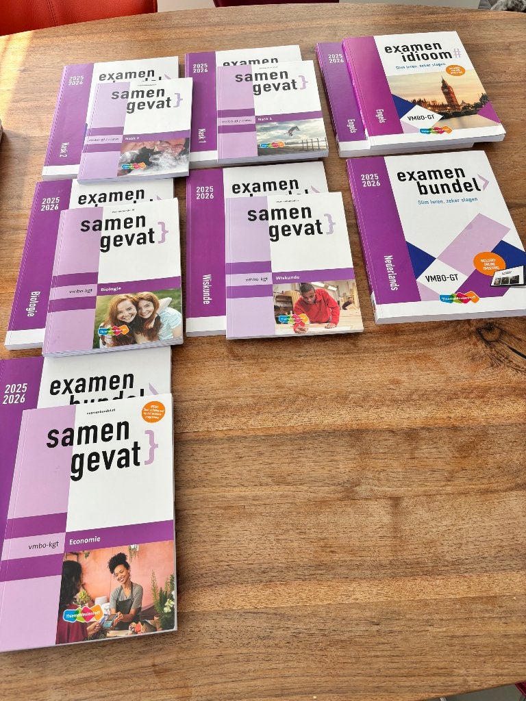 Examenbundels & Samengevat 2025-2026 vmbo-gt | mavo, Ophalen of Verzenden, Zo goed als nieuw, VMBO, Overige vakken