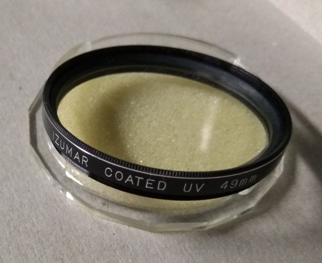 Zumar uv filter 49mm, Ophalen of Verzenden, Nieuw, Minder dan 50 mm, UV-filter