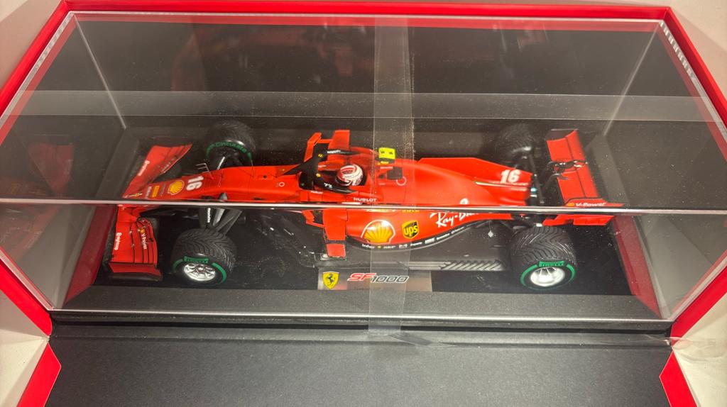 F1 ferrari sf-1000 charles lecler 2020 looksmart 1.18, Overige merken, Ophalen of Verzenden, A, A