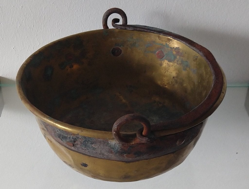 antieke Victoriaanse engelse stijl ketel, volgnr 21, Antiek en Kunst, Antiek | Koper en Brons, Ophalen of Verzenden, Koper