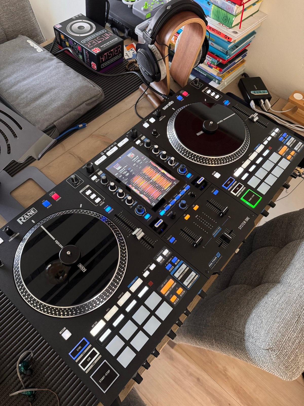Rane System One DJ-controller met Decksaver en Magma case, Ophalen, Zo goed als nieuw, Dj-set, Overige merken