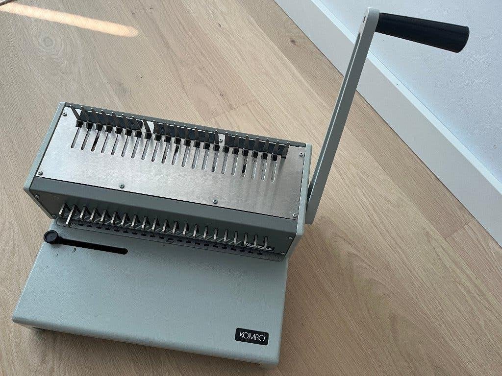 GRATIS AF TE HALEN inbindmachine Ibico Kombo incl bindruggen, Ophalen, Gebruikt