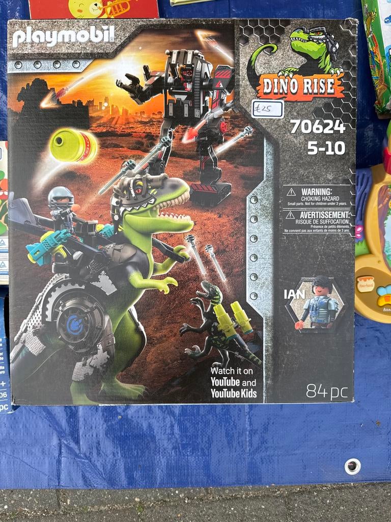 Playmobil Dino Rise 70624 - Dinosaurus met robot, Ophalen of Verzenden, Nieuw, Jongen of Meisje
