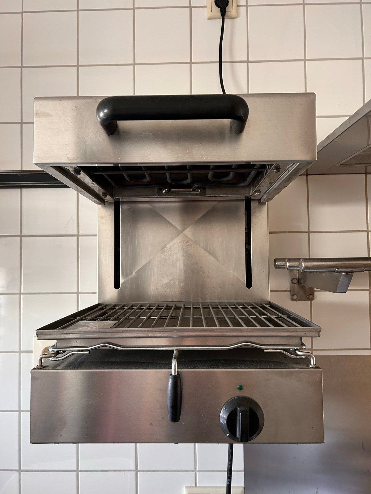 Professionele Grill, Ophalen, Gebruikt