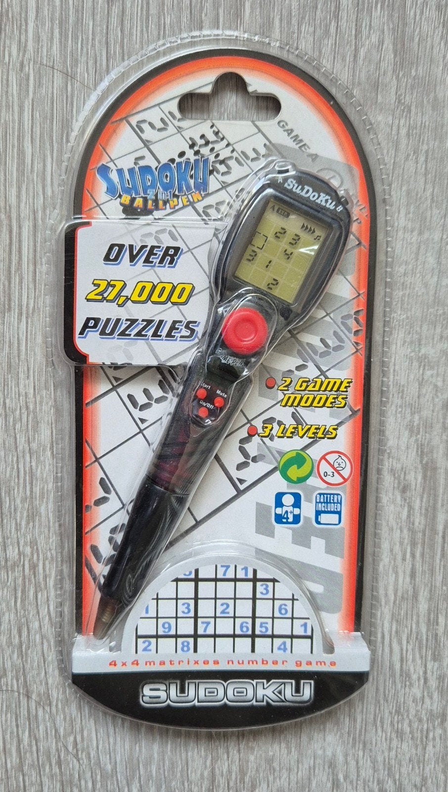 Sudoku pen, Hobby en Vrije tijd, Denksport en Puzzels, Ophalen of Verzenden, Nieuw