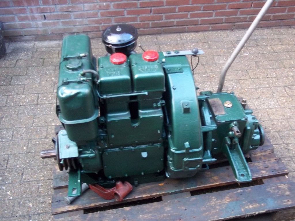 2 cilinder lister met keerkoppeling, Watersport en Boten, Buiten- en Binnenboordmotoren, Ophalen, 10 tot 30 pk, Gebruikt, Diesel