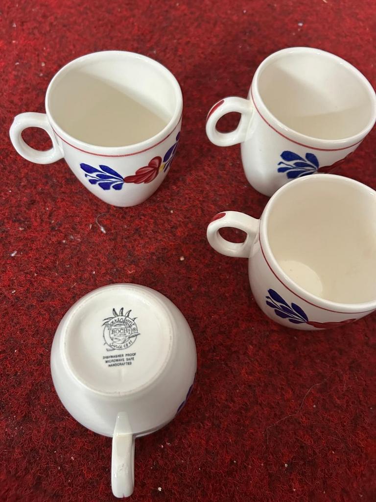 Boer en Bont koffiekopjes, Antiek en Kunst, Ophalen
