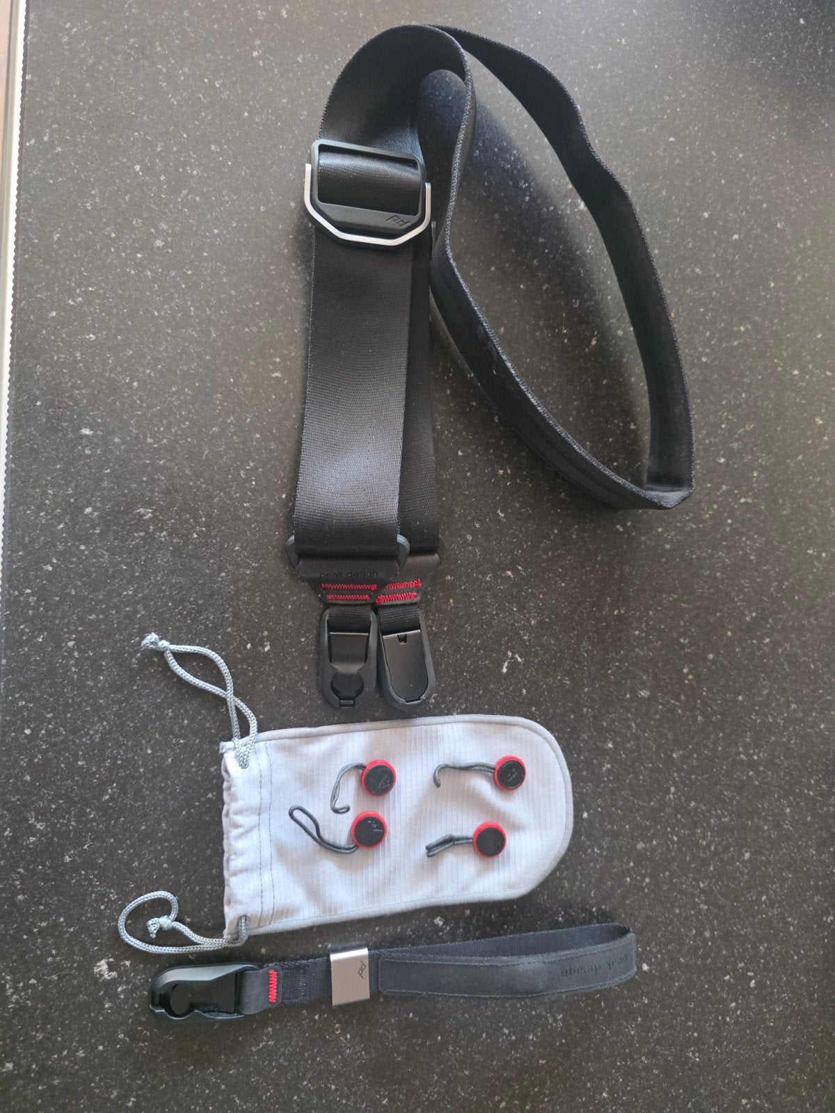 Peak Design Leash & Cuff camerariem en polsband, Overige merken, Overige typen, Ophalen of Verzenden, Zo goed als nieuw
