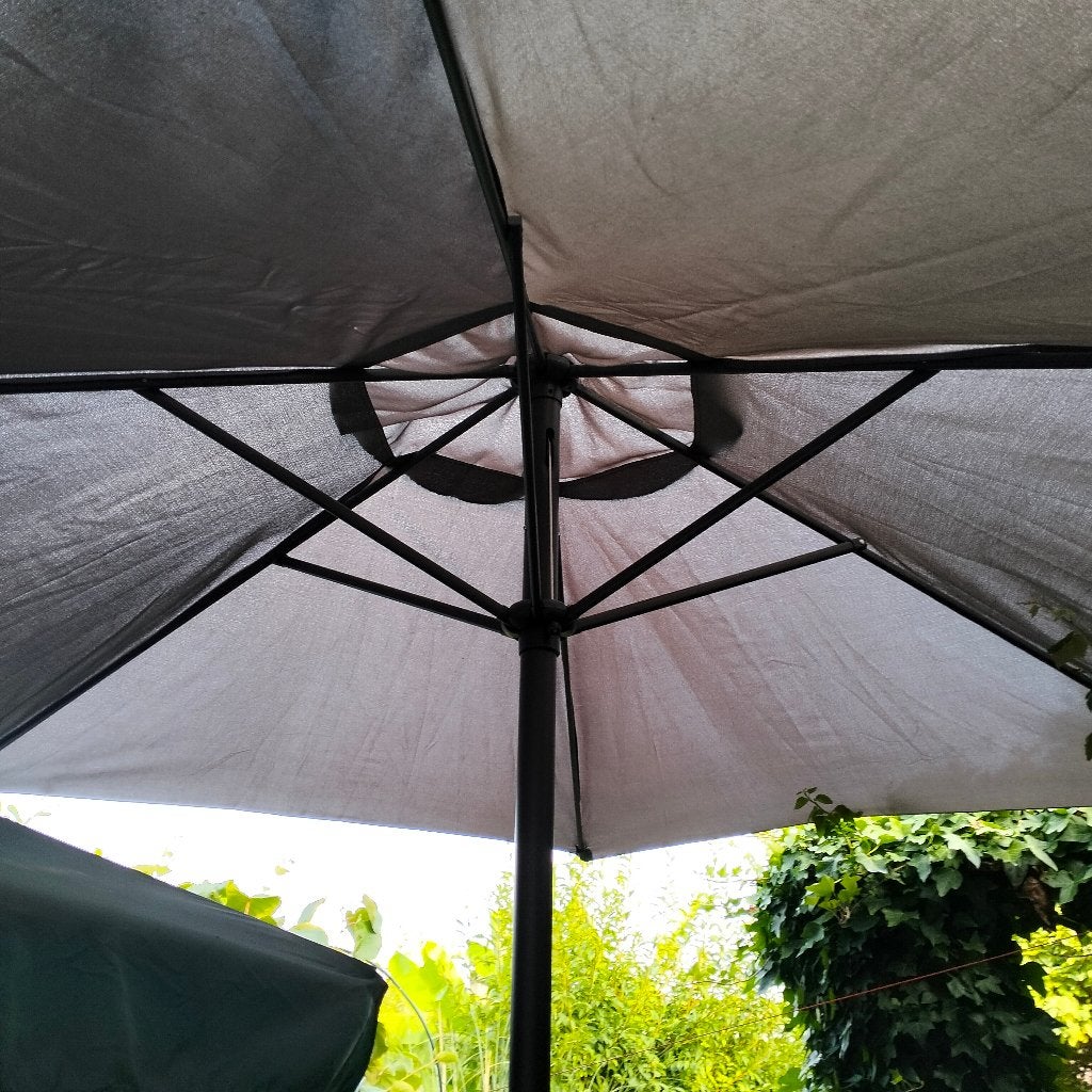 parasol, Ophalen, 2 tot 3 meter, Zo goed als nieuw, Waterdicht