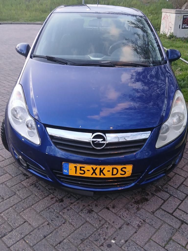 Opel Corsa 1.2 16V 5D WR 2007 Blauw, Auto's, Opel, Particulier, Corsa, Benzine, B, Hatchback, Handgeschakeld, Origineel Nederlands